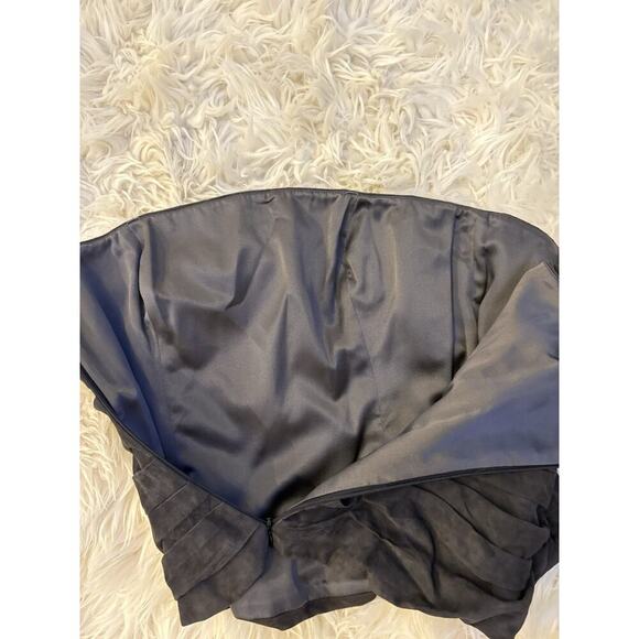 Ralph Lauren Collection Purple Label Vintage Suede Bustier Strapless Top Runway - Picture 11 of 14